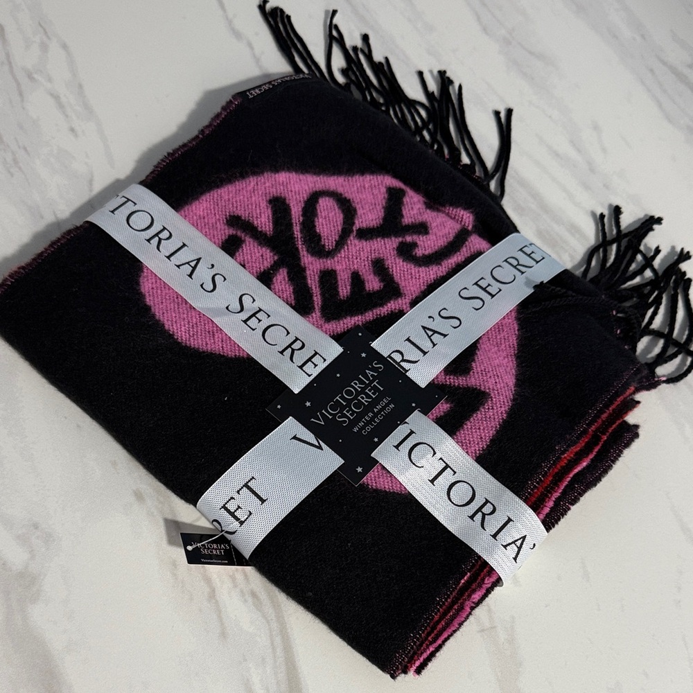 Victoria's Secret Bold Black and Pink Wrap